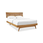 Lit plateforme Sarah California King, Doré