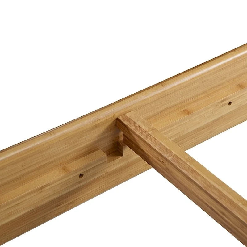 Lit plateforme Sarah California King, Doré