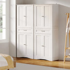 Meuble de rangement pour garde-manger de cuisine 71", buffet de rangement, meuble de rangement de cuisine autonome avec 4 étagères réglables
