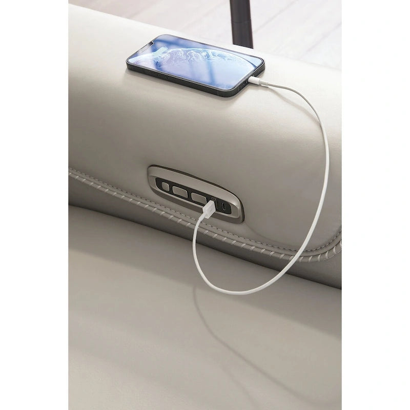 Causeuse inclinable électrique Signature Design by Ashley Mercomatic – 62 L x 40 P x 42 H po