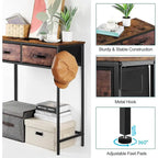 Petite console avec 2 tiroirs
