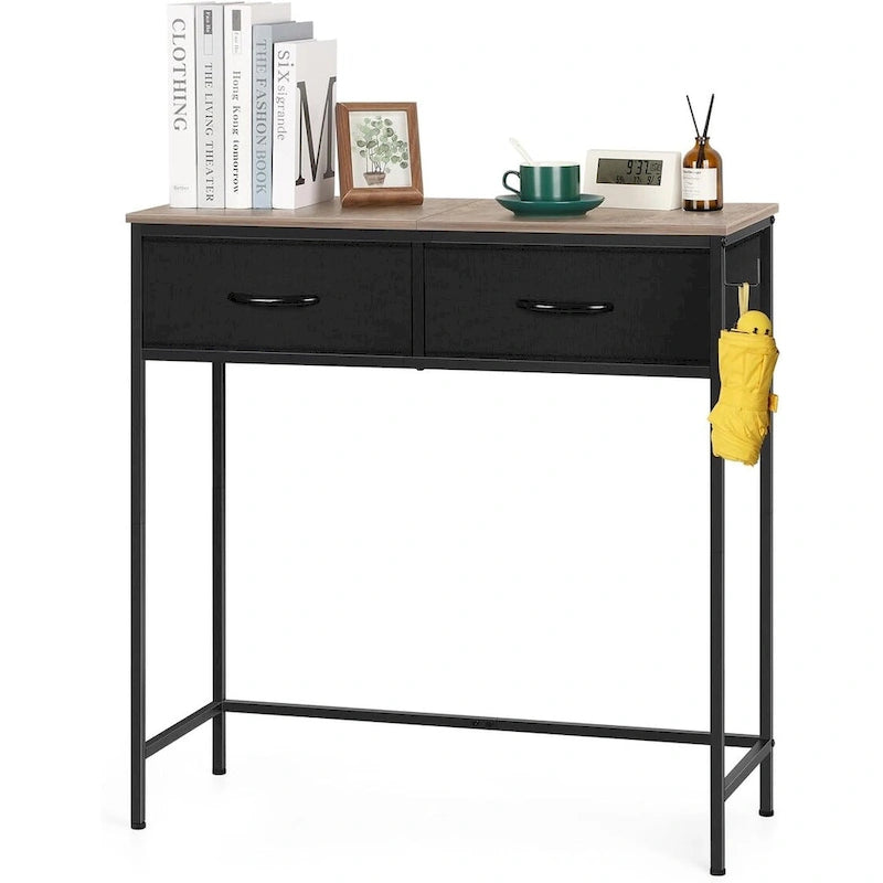 Petite console avec 2 tiroirs