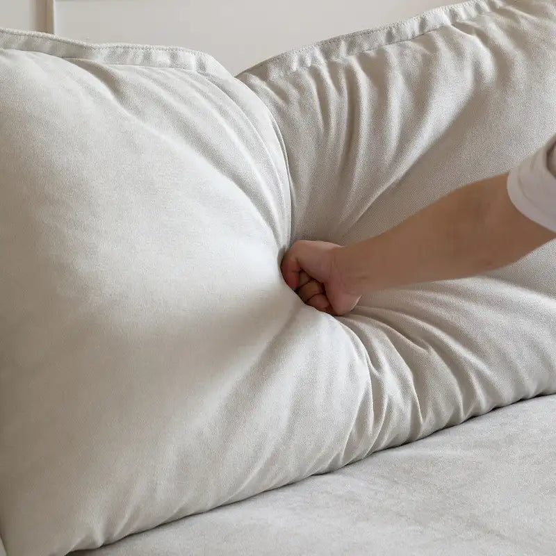 Canapé d'angle moderne en V à 5 places pour salon