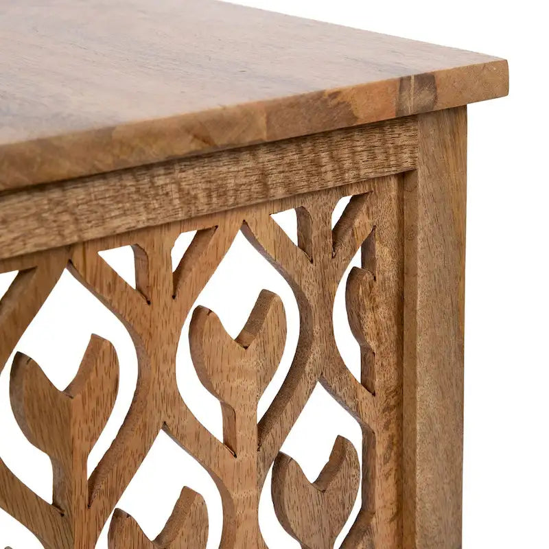 Tables gigognes en bois Karni de Kate and Laurel - Lot de 2