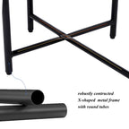 Petites tables basses Table d'appoint de canapé moderne à 2 niveaux avec étagère de rangement en bois Tables d'appoint de salon Tables de chevet