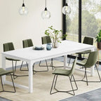 Table à manger moderne de 200 cm pour 8-10 personnes, table de cuisine rectangulaire - 200 cm (L) x 100 cm (P)