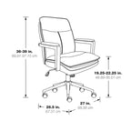 Chaise de bureau Woodlands